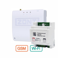 ZONT SMART 2.0 и  Универсальный адаптер цифровых шин (DIN)